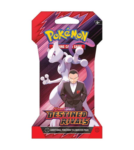 PRE-ORDER: Pokemon TCG: Scarlet & Violet 10 - Destined Rivals Sleeved Бустер