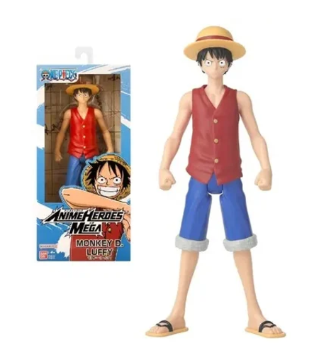 Bandai Anime Heroes - One Piece - Monkey D. Luffy Mega Екшън Фигурка