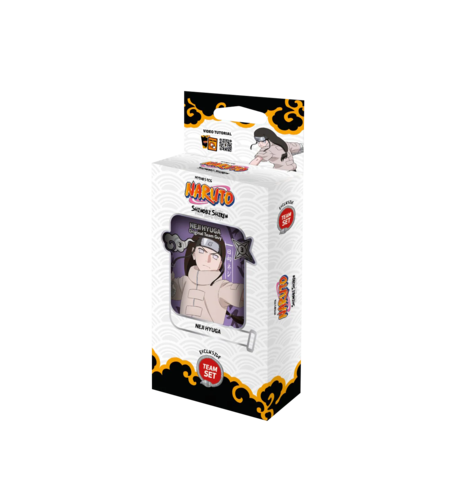 PRE-ORDER: Naruto Mythos TCG - Set 02 - Shinobi Shiren - Team Set - Neji Hyuga (1st Edition)