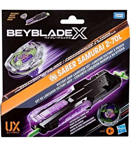 PRE-ORDER: Beyblade X - Saber Samurai 2-70L