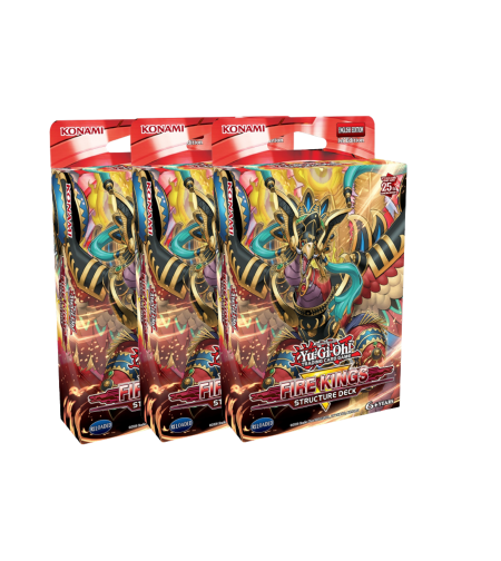 Yu-Gi-Oh TCG SD Revamped : Fire Kings тесте за игра (3 тестета)