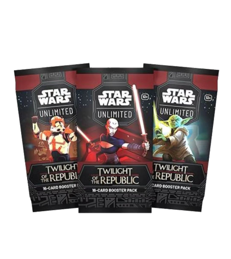 PRE-ORDER: Star Wars Unlimited TCG: Twilight of the Republic Бустер (16 карти)