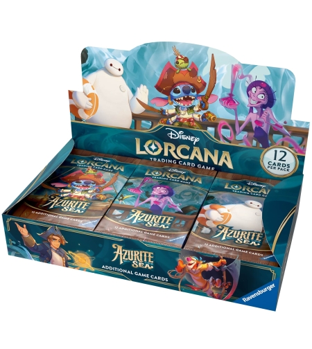 Disney Lorcana TCG: Azurite Sea бустер кутия (24 бустера)