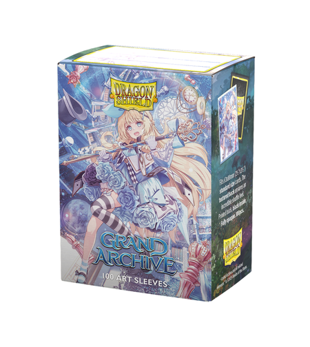 Dragon Shield - Grand Archive: Alice, Golden Queen Dual Art Matte standard size (100 протектора)
