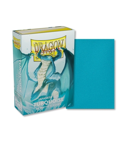 Dragon Shield матови малки протектори за карти ( Turquoise)