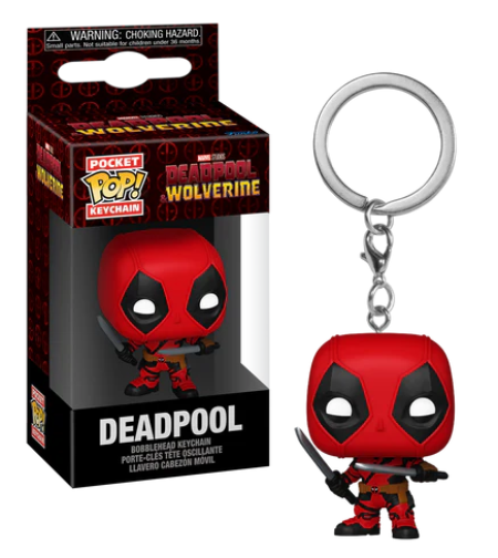 Deadpool & Wolverine Pocket Pop - Deadpool ключодържател