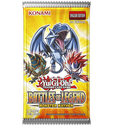 PRE-ORDER: Yu-Gi-Oh TCG Battles of Legend: Monster Mayhem Бустер