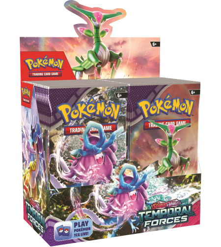 Pokemon TCG: Scarlet & Violet - Temporal Forces Бустер кутия (36 бустера)