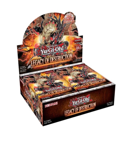 Yu-Gi-Oh TCG Legacy of Destruction Бустер кутия (24 бустера)