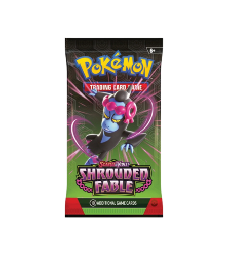 Pokemon TCG Scarlet & Violet 6.5 Shrouded Fable Бустер (10 карти)