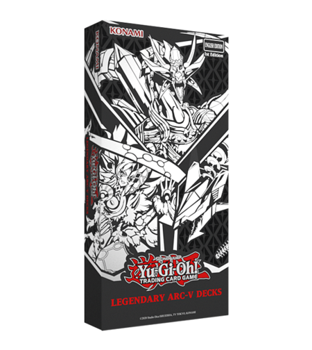 PRE-ORDER: Yu-Gi-Oh! TCG - Legendary Arc-V Decks (3 тестета за игра)