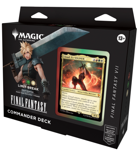 Magic The Gathering - Final Fantasy VII Commander тесте за игра (Limit Break)