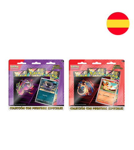 Pokemon TCG - Ascended Heroes Tech Sticker Collection (ИСПАНСКИ ЕЗИК)