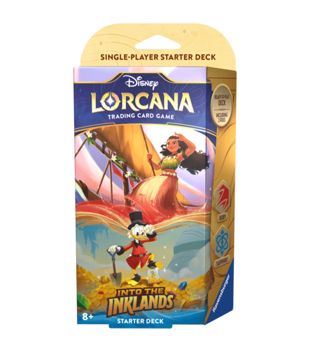 Disney Lorcana TCG: Into the Inklands – Starter Deck: Moana & Scrooge McDuck