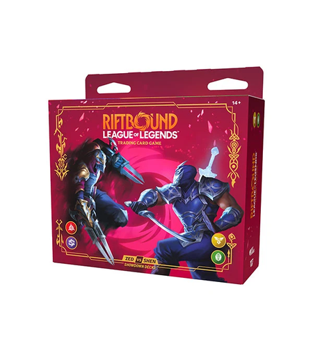 PRE-ORDER: Riftbound: League of Legends TCG - Set 4: Vendetta Showdown Decks: Zed vs Shen