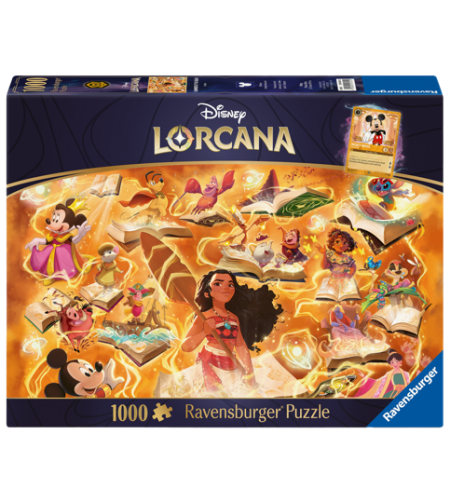 PRE-ORDER: Disney Lorcana -  Пъзел Glimmers of the Realm: Amber (1000 части)