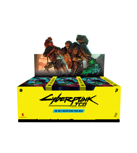 Cyberpunk TCG: Welcome to Night City (Beta) Бустер кутия (36 бустера)
