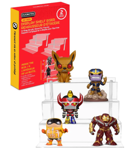 EVORETRO - Акрилен дисплей за Funko POP & Екшън фигурки