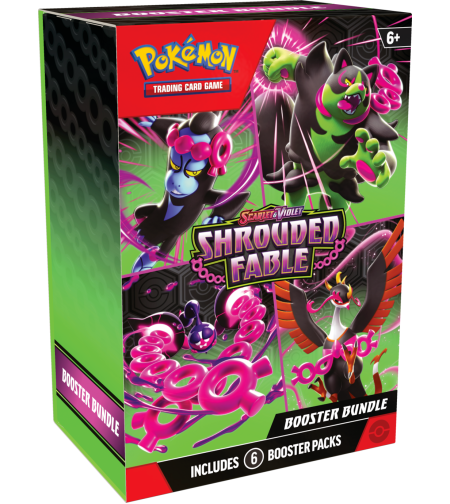 PRE-ORDER: Pokemon TCG Scarlet & Violet 6.5 Shrouded Fable - Booster Bundle ( 6 бустера)