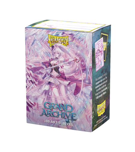 Dragon Shield - Grand Archive: Merlin, Brilliant Vestige Dual Art Matte standard size (100 протектора)