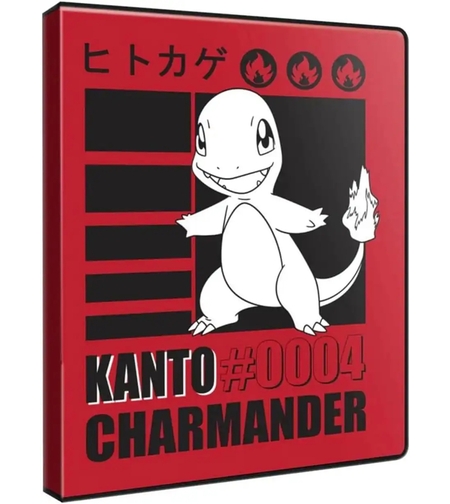 Pokemon TCG -  Kanto Charmander папка за карти