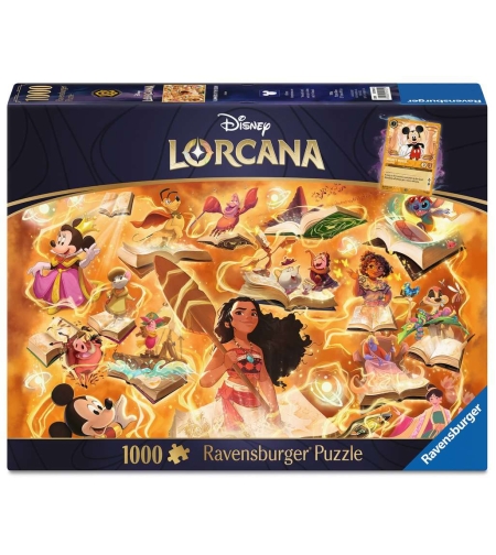 PRE-ORDER: Disney Lorcana -  Пъзел Glimmers of the Realm: Amber (1000 части)
