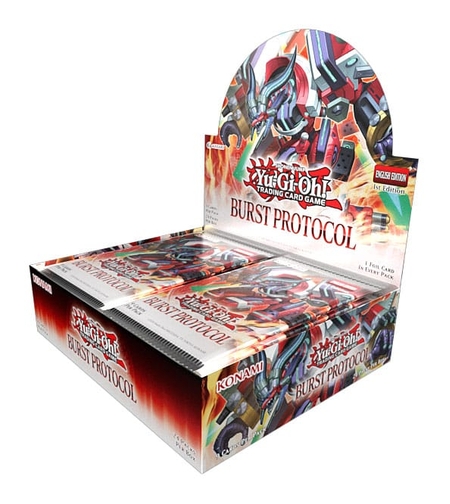 PRE-ORDER: Yu-Gi-Oh! TCG - Burst Protocol Бустер кутия (24 бустера)