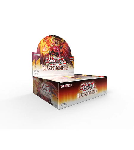 PRE-ORDER: Yu-Gi-Oh TCG - Blazing Dominion Бустер кутия (24 бустера)