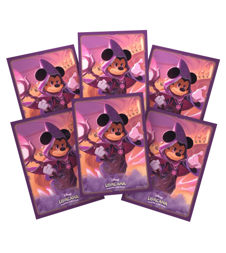 PRE-ORDER: Disney Lorcana - Mickey Mouse – Wayward Sorcerer протектори за карти (65)