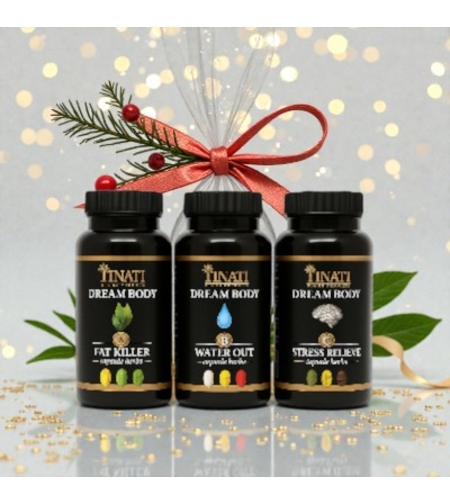 TINATI КОМПЛЕКТ DREAM BODY – FAT KILLER + WATER OUT + STRESS RELIEF