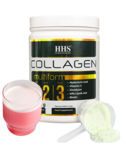 HHS Hydrolyzed Collagen Multiform Type 1-2-3 – Strawberry | 300 g