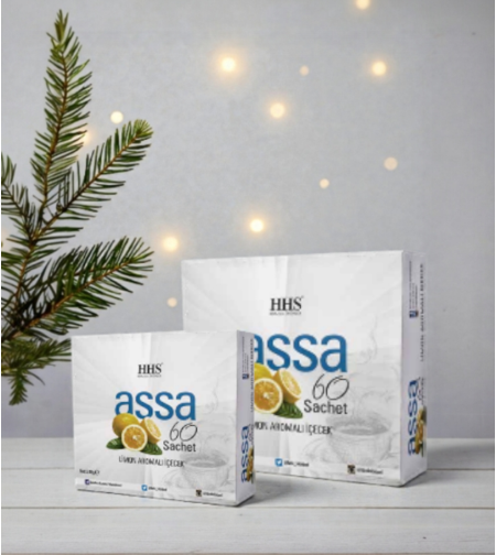 2 X HHS ASSA60 Herbal tea for weight loss 60 soluble sachets