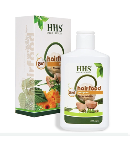 HHS Hairfood 2 в 1 шампоан с ментол 250 мл