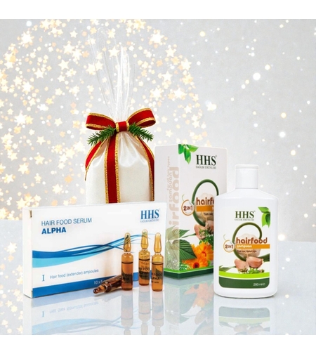 Празничен комплект HHS – Шампоан + Алфа серум