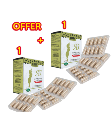 2 X HHS A1 Herbal Weight Loss Capsule - Blister -1 PACKAGE 30 CAPSULES - Copy 0