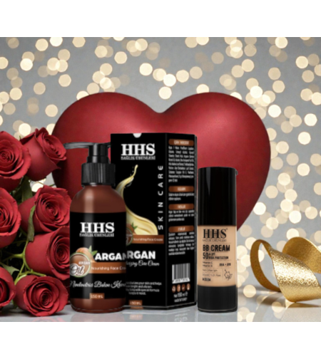 Комплект HHS зимна защита  – Арганов крем + BB крем SPF50+