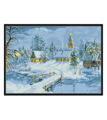 Зимна река 1:1