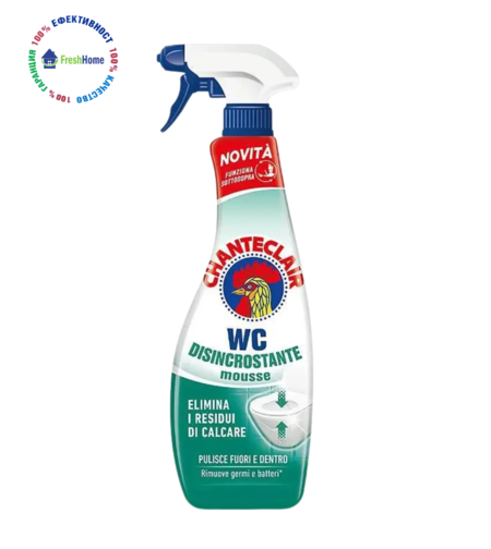 Chanteclair WC Disincrostante Mousse 625 мл пяна против варовик за WC