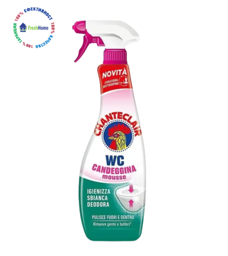 Chanteclair WC Disincrostante Mousse спрей пяна с белина 625 мл