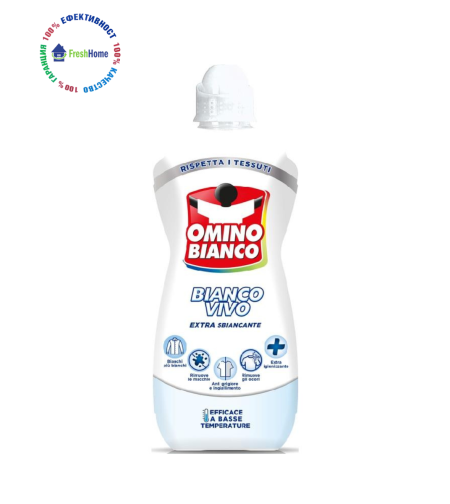 OMINO BIANCO Bianco Vivo Extra Sbiancante гел добавка за бяло пране 900 мл.