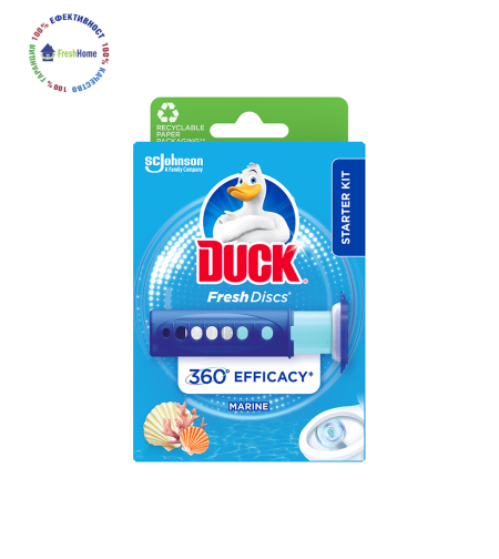 Duck Fresh  Discs MARINE starter kit 36 ml. свежи дискове свежи с устройство