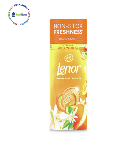 Lenor Citrus & White Verbena Парфюмни перли за пране 176 гр.