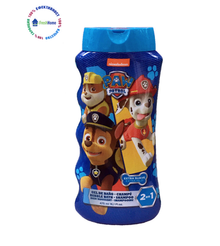 Детски шампоан и душ гел PAW PATROL, 475 ml.