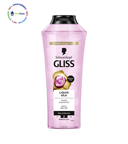 GLISS Schwarzkopf LIQUID SILK Шампоан 400 мл.