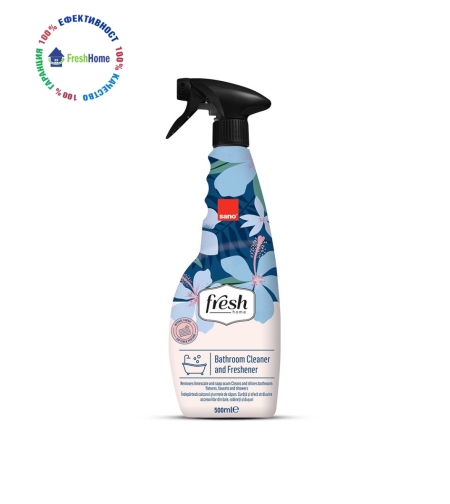 Sano Fresh Home Bathroom cleaner and freshener 500 ml. почистващ и ароматизиращ преяпарат