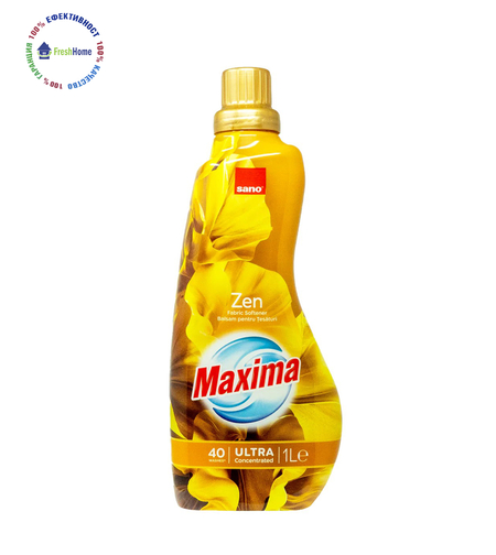 Sano Maxima COOL концентриран омекотител за тъкани 1L / 40 пранета