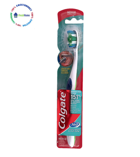 Четка за зъби Colgate 360 (medium)