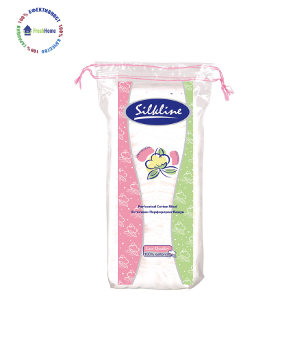 Памук Лукс Silkline 100% естествен – перфориран 70 гр.
