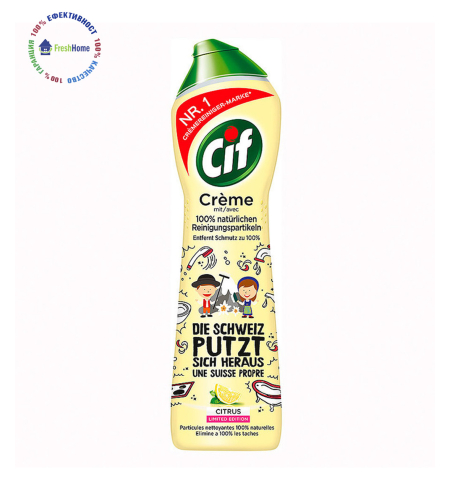 Cif Creme Citrus 500 мл. почисващ препарат за повърхности