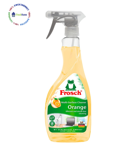 Frosch ORANGE Multi-Surface Cleaner spray универсален почистващ препарат, 500 мл.